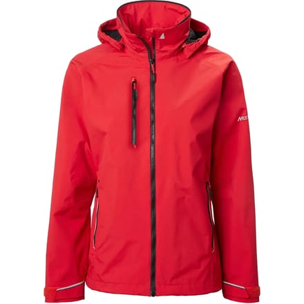 Rode dames regenjas Sardinia 2.0 van Musto L