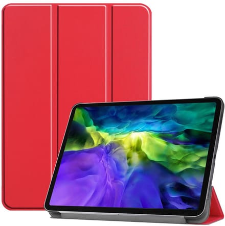 Tri-fold smart case hoes voor iPad Pro 11 (2020 / 2021) - rood