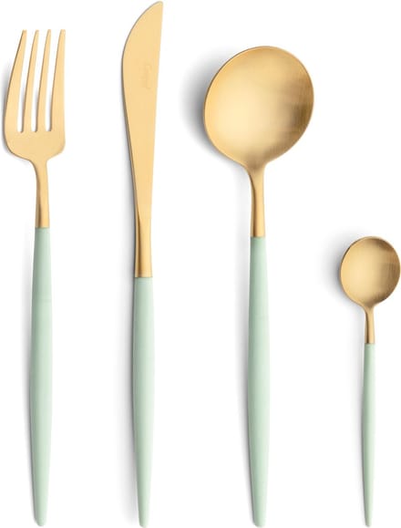 Bestekset 24-delig - Goa - Celadon/Goud // Cutipol