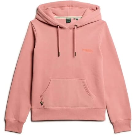 Dames sweatshirt met capuchon en logo Superdry Essential