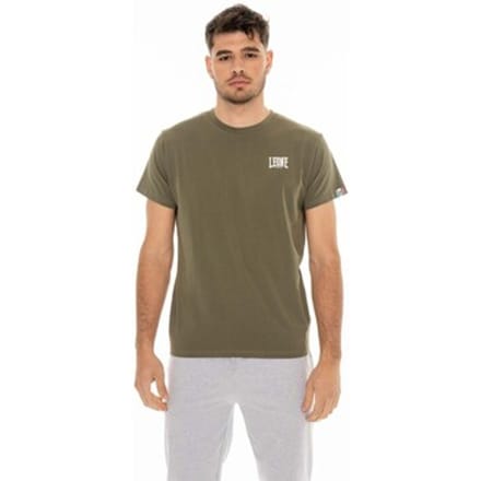 T-shirt Korte Mouw Leone 1947 Man Short Sleeves Small Logo