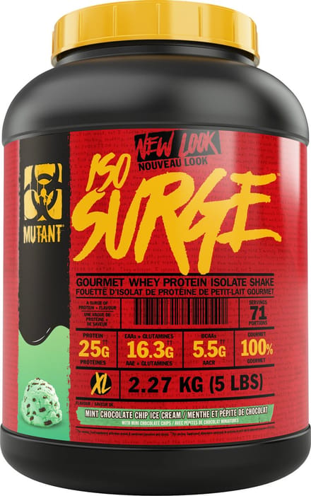 Mutant Mutant Hardcore Iso (5lbs) Mint Chocolate Chip - Eiwitten - Wei-eiwit isolaat