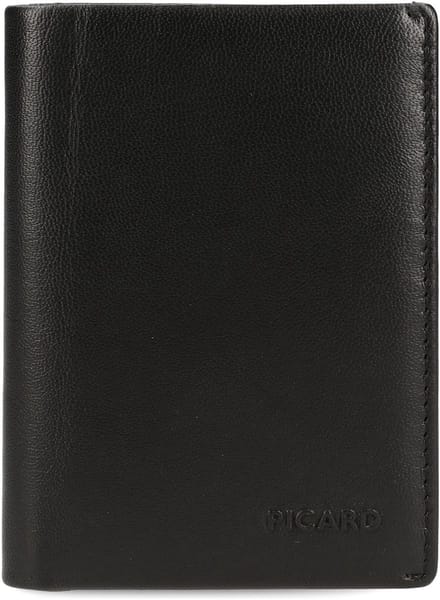 PICARD portemonnee London 1 Mini Wallet Schwarz zwart
