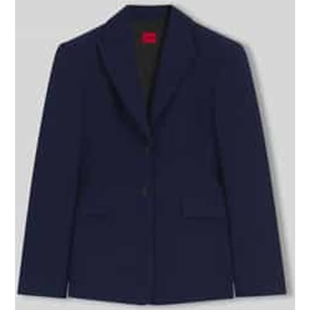 regular fit blazer met 2-knoopsluiting