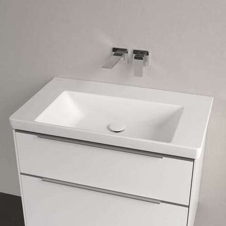 Villeroy & Boch Subway 3.0 cabinet washbasin 80 cm, without tap hole, without overflow 4A708301