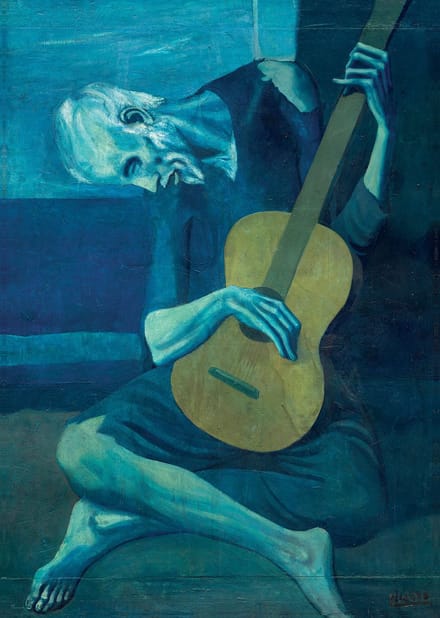 1000-delige Puzzel: De Oude Gitarist, Kunst van Picasso