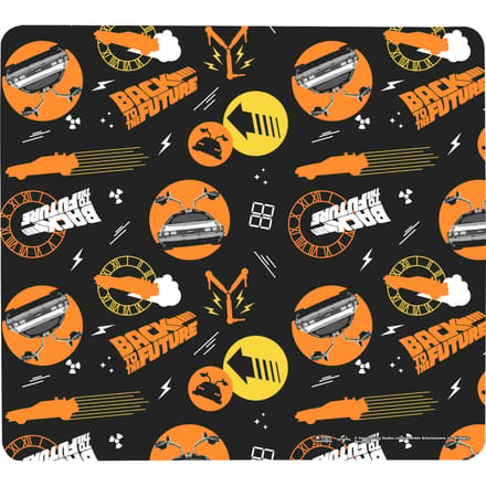 Back To The Future BTTF Icons Gaming Mouse Mat - Small