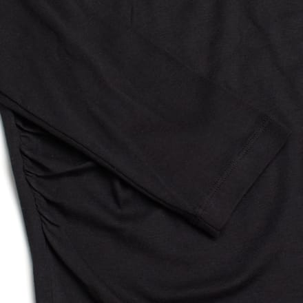 Modern positie T-shirt met V-hals en lange mouwen 719653 dames