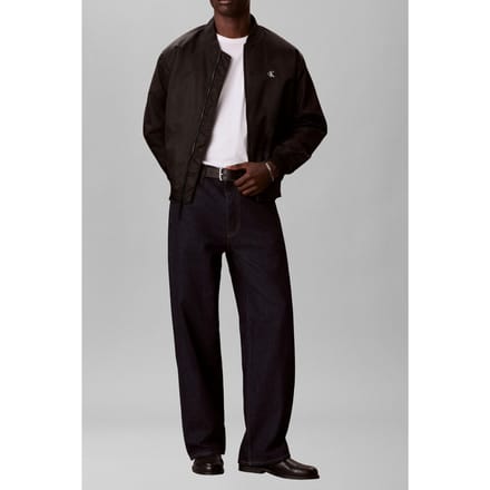 Calvin Klein Long Sleeve Jeans Hero Bomber Jacket Black Maat: L | Bomberjacks Outlet | Heren | Zwart