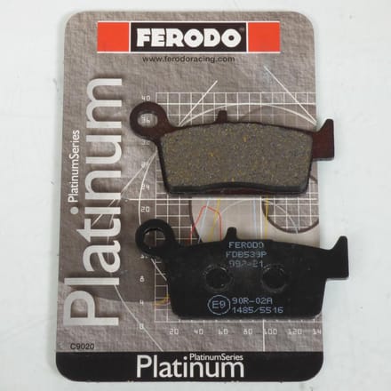 plaquette de frein ferodo pour moto gas 250 enduro 2010 ar neuf