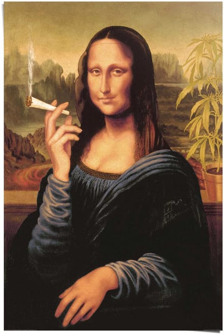 Poster Mona Lisa - joint - 91,5 x 61 - Papier - REINDERS
