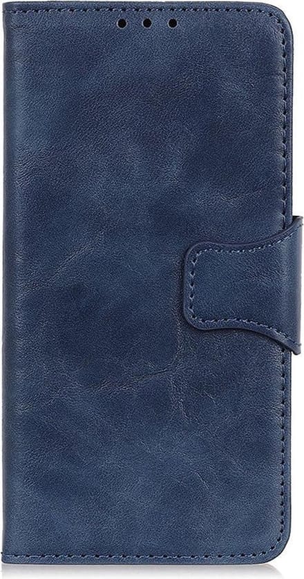 Shop4 - Oppo Reno4 Pro 5G Hoesje - Wallet Case Cabello Blauw