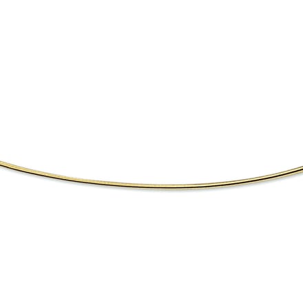 Collier Omega Rond 1,1 Mm