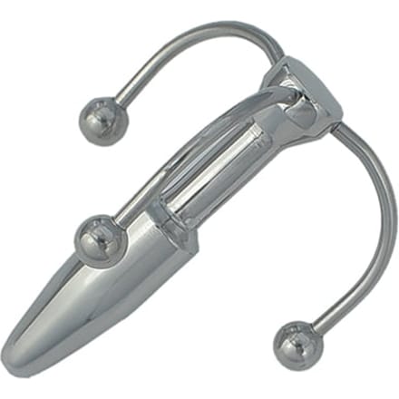 Metalen Penisplug 8 mm met eikel stimulatie