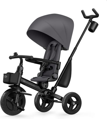 Driewieler AVEO 2 PRO - Kinderfiets Babyfiets - Groeit Mee Kind - Draaibare Zitting Ligstand
