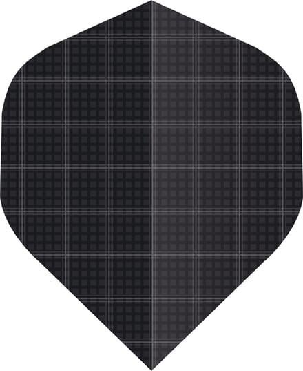 DLDarts - Nylon Flights - 100 micron - Zwart