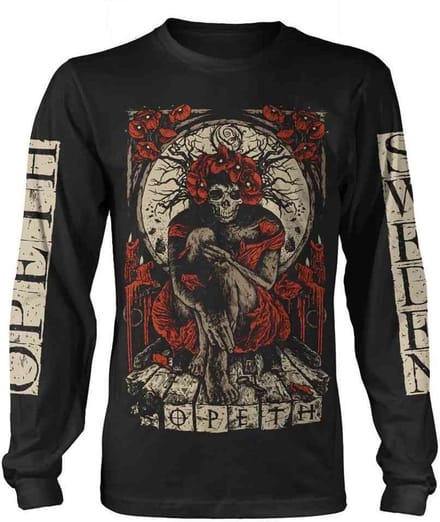 Opeth Longsleeve shirt -M- Haxprocess Zwart
