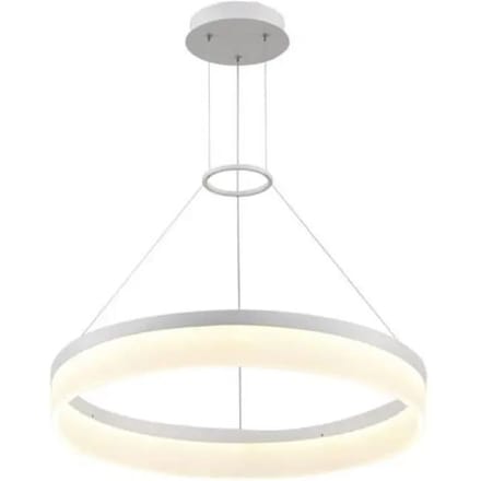 Hangende LED design rond 24W (Vgl. 192W) wit