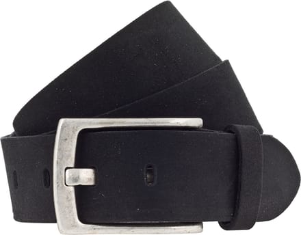 Vanzetti Leren Riem 40mm Leather Belt W100 Black Zwart