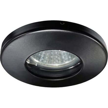 Toolstation Inbouwspot rond vast IP65 GU5.3 Zwart