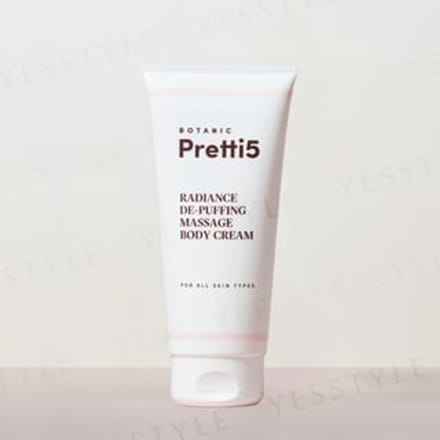 Botanic Pretti5 - Radiance De-Puffing Massage Body Cream 180g