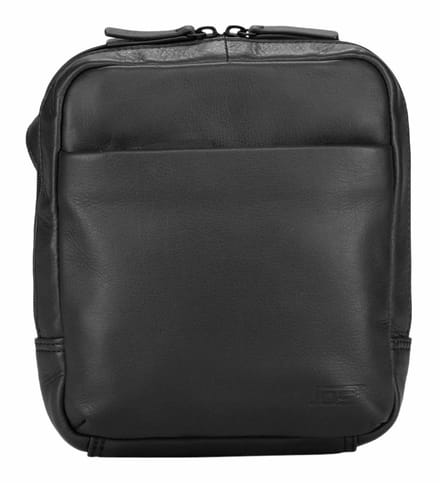 JOST Leren schoudertas Tromsoe Shoulder Bag Black zwart