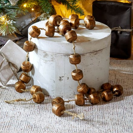 LOBERON Guirlande Caralinas goud/bruin
