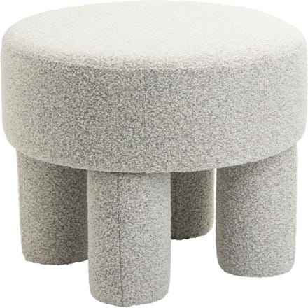 Multifurn Poef demi bouclé
