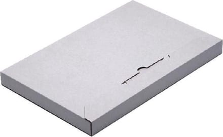 Brievenbusbox IEZZY A4 360x255x27mm karton wit - 25 stuks