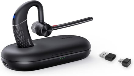 Draadloze Headset - Bluetooth Oortjes - Zakelijk Gebruik - Koppeling met Meerdere Punten - 10 Uur Batterij