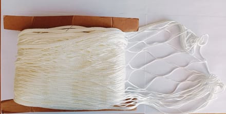 Plastimo Railingnet geweven 10M - hoogte 40-60 cm - maasafmeting 55mm