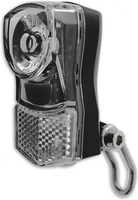 Büchel Koplamp Kroonbout Led 15 Lux Batterij Zwart