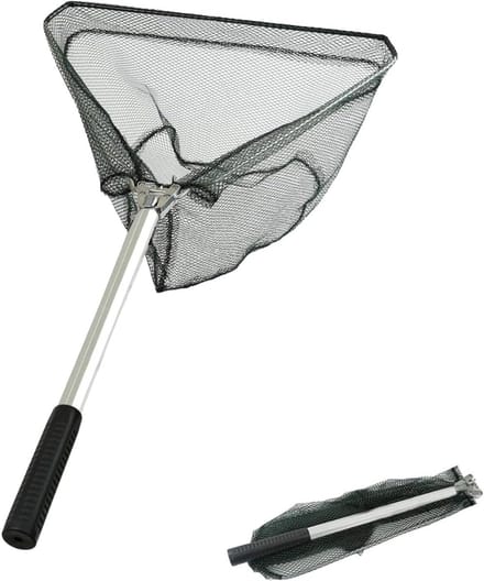 HEZIVO® Schepnet Vissen - Visnet Telescopisch - Landingsnet Opvouwbaar - Uitschuifbaar 1,5-2 M