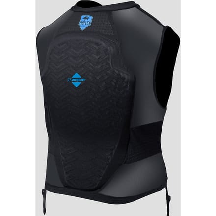 Amplifi Reactor Waistcoat Kids Rugprotector zwart