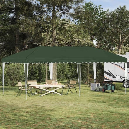 vidaXL - Pop-up - Feesttent - 575 - x - 290 - x - 245 - cm - Groen