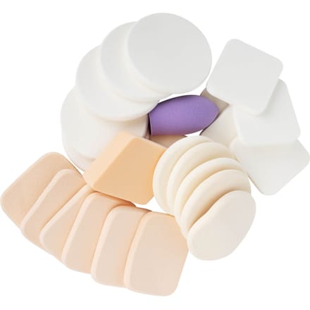 brushworks Assortiment Sponsjes voor Make-up