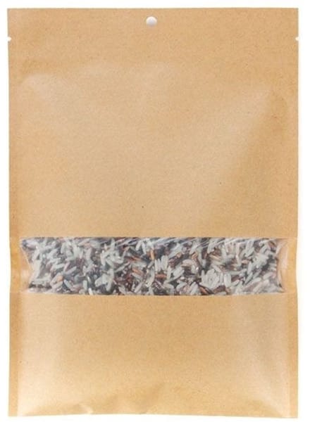 Zakken Kraft Sealbaar 65x82mm met Venster - 100 st