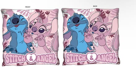 Lilo Stitch Sierkussen 40x40 Velboa Zacht Gevuld
