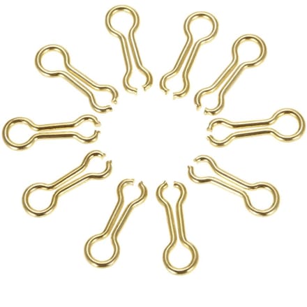 200 stuks messing wartelogen voor DO-IT mallen Small beige