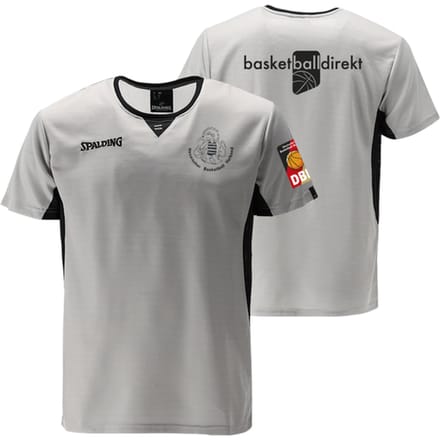 Spalding Hbv Offizielles Referee T-shirt Grijs