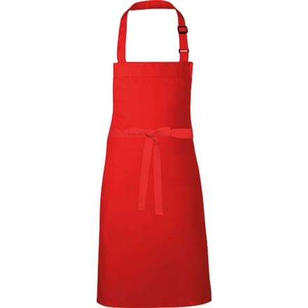 Link Kitchen Wear Barbecue Verstelbaar Schort (Rood)