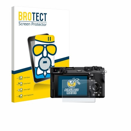 BROTECT - Screenprotector voor Sony Alpha 6700 - Folie Beschermfolie Beschermglas matte