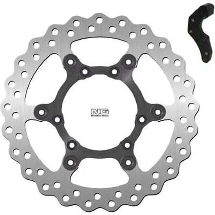 Vlotterende motorremschijfset en steuntje NG Brake Disc Wave 1154XK03