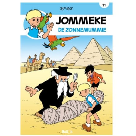 De Zonnemummie - Jommeke Strip - Nieuwe Look