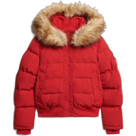 Superdry - Everest Hooded Bomber Jas - Dames - Gewatteerde jassen