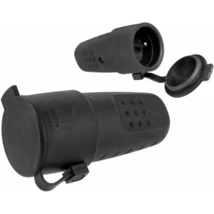 Pawbol - D-Serie - Draagbaar Rubberen Stopcontact - 16A - Aarding
