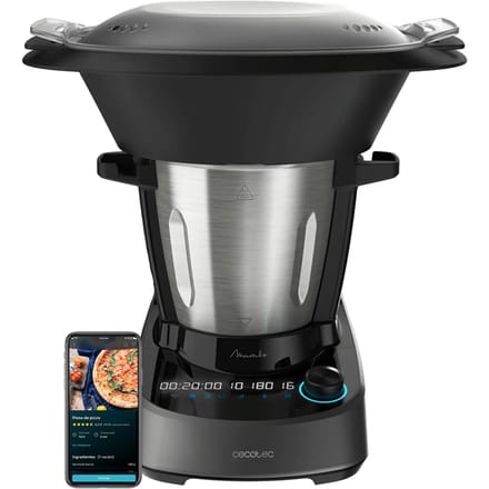 Keukenrobot - CECOTEC - Mambo 11090 - 1600 W - 3,3 L - 37 functies - Grijs