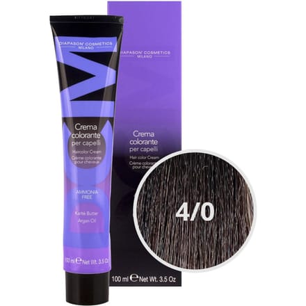DCM Hair Color Cream Ammonia Free 4/0 Natural 100ml