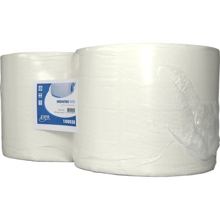 Poetspapier Euro Products M1-V1 2-laags 1000 vel wit 100038