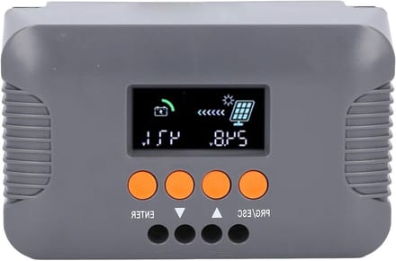 Zonne Laadregelaar - MPPT Controller Batterij - Accu's Opladen - Hoog Rendement Tracking - 10A - Zwart